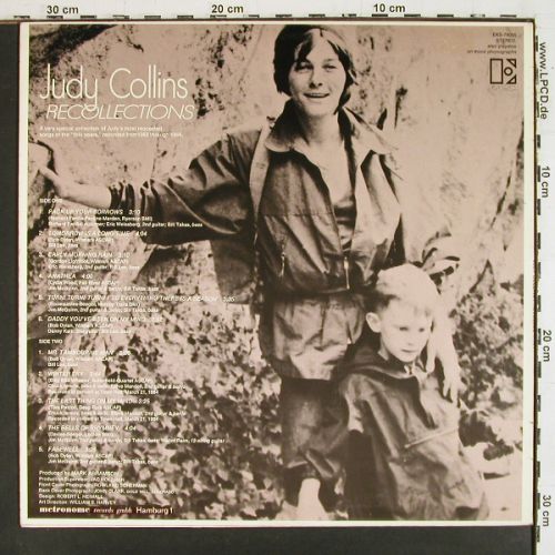 Collins,Judy: Recollections, 1.3-1.4 vg+/m-, Elektra (golden)(EKS-74055), D, 1969 - LP - V7844 - 9,00 Euro