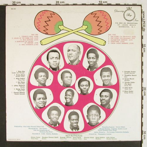 Barbados Steel Orchestra: Classics to Calypso, vg+/m-, Wirl(W-042), Barbados, 1973 - LP - V7900 - 7,50 Euro