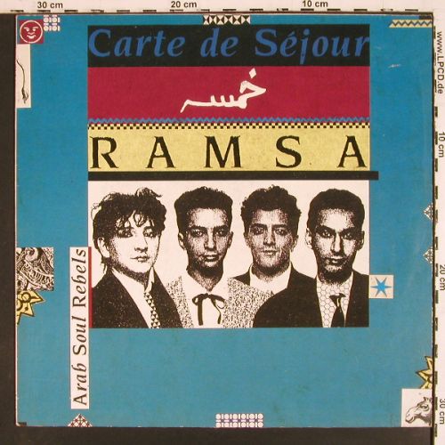 Carte De Sejours: Ramsa - Arab Soul Rebels, VG+/m-, Piranha(PIR 4 / 22004), D, 1987 - LP - V7905 - 7,50 Euro