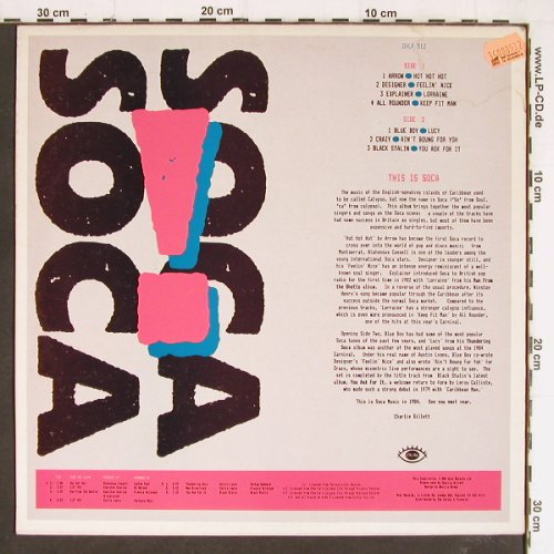 V.A.This Is Soca ! 84: Arrow... Black Stalin, m-&sol;vg+, London (OVLP 512), UK, 1984 Typ: LP Best.-Nr.: Y7332 Preis: 5,00 Euro.