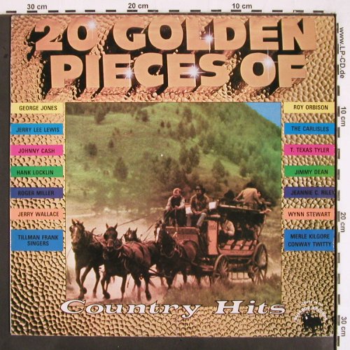 V.A.20 Golden Pieces of CountryHits: George Jones... Jerry Lee Lewis, Astan (20013), DK Typ: LP Best.-Nr.: V2393 Preis: 5,00 Euro