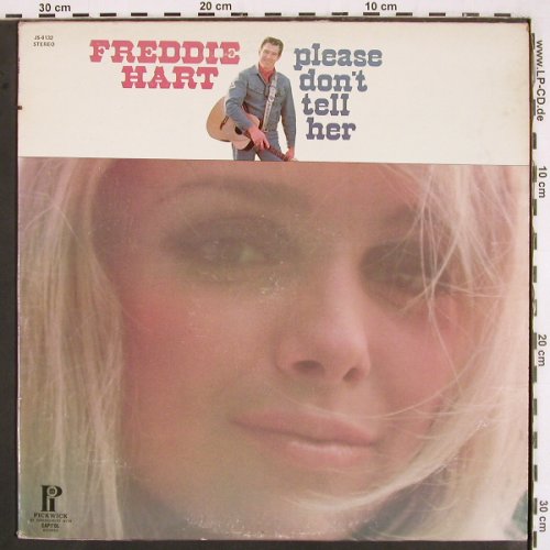Hart,Freddie: Please don't tell her (Hawaii), Hilltop/Pickwick (JS-6132), US, co, 1973 Typ: LP Best.-Nr.: V2683 Preis: 7,50 Euro