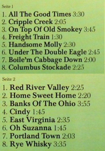 Billy' Country Ramblers: 16 Cpountry & Western Oldies, Maritim (47 640 NU), D, 1980 Typ: LP Best.-Nr.: V2961 Preis: 5,00 Euro