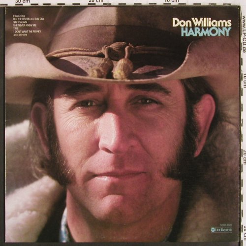Williams,Don: Harmony, ABC Dot (DOSD-2049), US, 1976 Typ: LP Best.-Nr.: V3877 Preis: 9,00 Euro