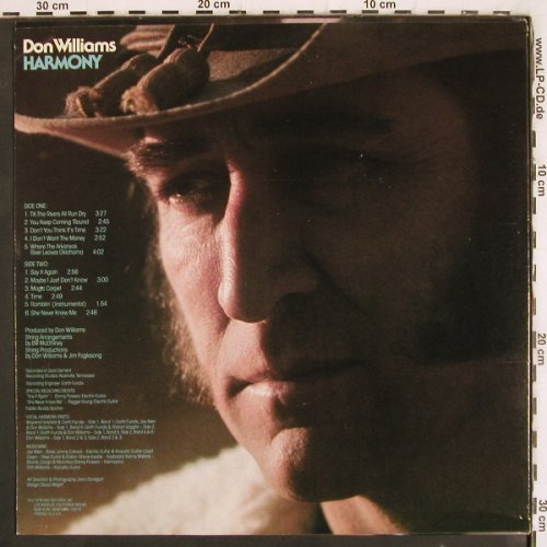 Williams,Don: Harmony, ABC Dot (DOSD-2049), US, 1976 Typ: LP Best.-Nr.: V3877 Preis: 9,00 Euro