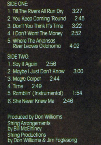 Williams,Don: Harmony, ABC Dot (DOSD-2049), US, 1976 Typ: LP Best.-Nr.: V3877 Preis: 9,00 Euro