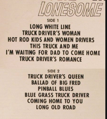 Moore & Napier: For all Lonesome Truckdriver, Karussell (2345 013), S, m-/vg+, 1971 Typ: LP Best.-Nr.: V4473 Preis: 7,50 Euro