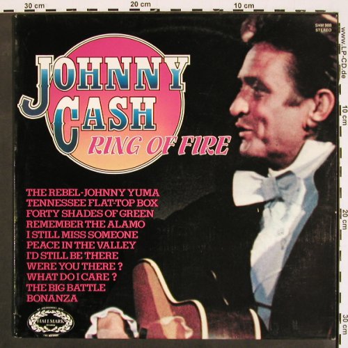 Cash,Johnny: Ring Of Fire (1963), Hallmark (SHM 988), UK, 1969 Typ: LP Best.-Nr.: V4501 Preis: 6,00 Euro