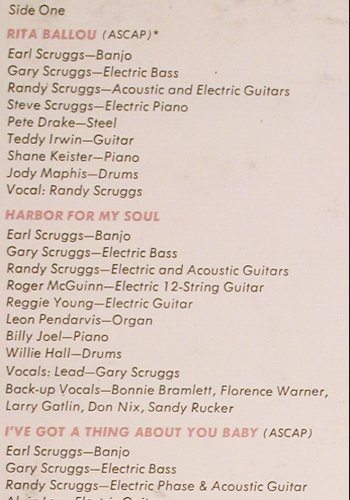 Scruggs Revue,Earl: Volume II, m-/vg+, CBS (CBS 81340), NL, 1976 Typ: LP Best.-Nr.: V5155 Preis: 7,50 Euro