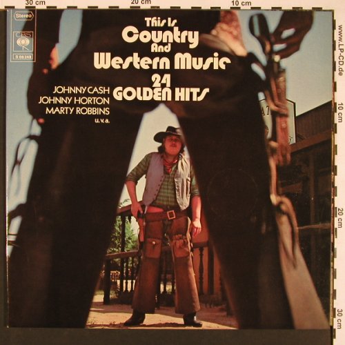 V.A.This Is Country & Western: 24 Golden Hits, Foc, CBS (S 66248), D Typ: 2LP Best.-Nr.: V5171 Preis: 7,50 Euro