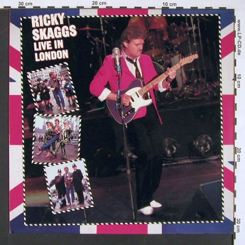 Skaggs,Ricky: Live In London, Epic (EPC 26 618), NL, 1985 Typ: LP Best.-Nr.: V5252 Preis: 6,00 Euro