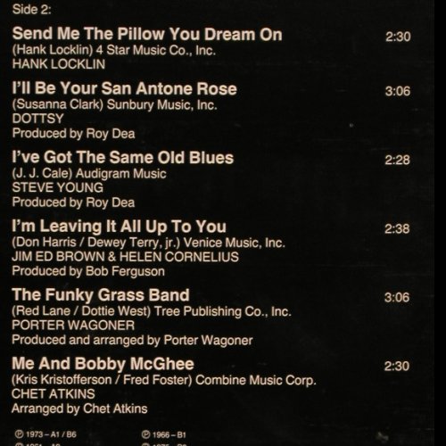 V.A.Super Country Hits Vol.2: Dolly Parton..Chet Atkins, 12 Tr., RCA (CL 42845), D, 1979 Typ: LP Best.-Nr.: V5383 Preis: 5,00 Euro