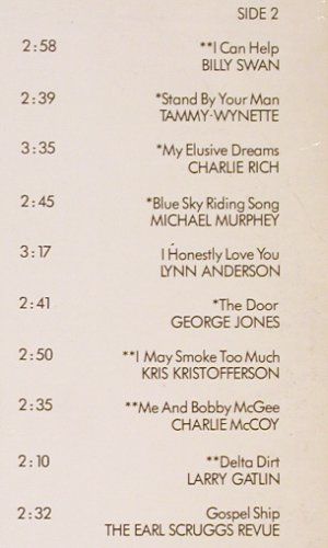 V.A.Nashville Superstars: Johnny Cash... Earl Scruggs Rev., CBS (CBS 80 951), NL, 20Tr., 1975 Typ: LP Best.-Nr.: V5473 Preis: 5,00 Euro