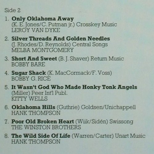 V.A.32 Country & Western Smash Hits: Dave Dudley... Jeannie C.Riley, Foc, Look Back (120001-1), CH Typ: 2LP Best.-Nr.: V6462 Preis: 6,00 Euro.