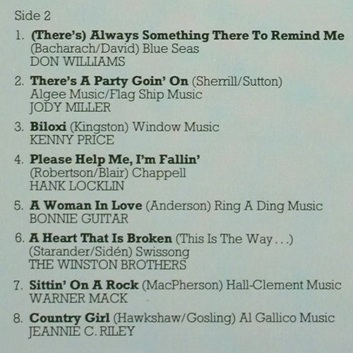 V.A.32 Country & Western Smash Hits: Dave Dudley... Jeannie C.Riley, Foc, Look Back (120001-1), CH Typ: 2LP Best.-Nr.: V6462 Preis: 6,00 Euro.