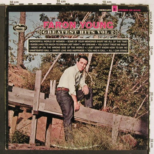 Young,Faron: Greatest Hits Vol.2, Mercury (SR 61143), US,Promo Typ: LP Best.-Nr.: V6480 Preis: 7,50 Euro.