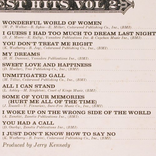 Young,Faron: Greatest Hits Vol.2, Mercury (SR 61143), US,Promo Typ: LP Best.-Nr.: V6480 Preis: 7,50 Euro.