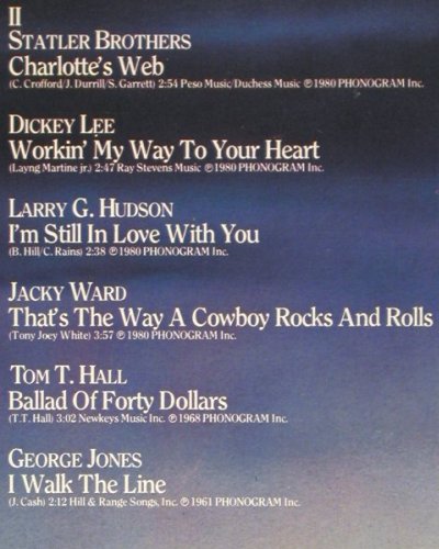 V.A.The Great Country & WesternShow: 24 Country Busters, Foc, Mercury (6686 033), D Typ: 2LP Best.-Nr.: V6513 Preis: 7,50 Euro.