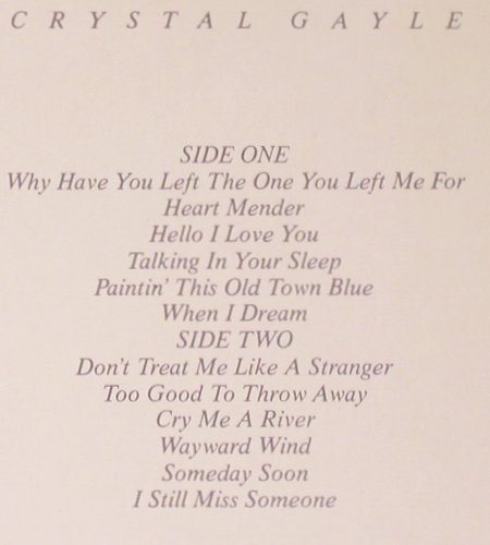 Gayle,Crystal: When I Dream, Foc, UA(064-61 270), D, 1978 - LP - V6837 - 7,50 Euro