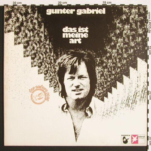 Gabriel,Gunter: Das Ist Meine Art, Foc(PosterCover), Hansa/Stern(88 262 IU), D,  - LP - V7048 - 6,00 Euro