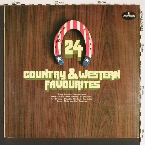 V.A.24 Country and Western Favorite: Rusty Draper... Faron Young, Foc&sup2;, Mercury (H 72 BX206), D Typ: 2LP Best.-Nr.: V7582 Preis: 7,50 Euro.