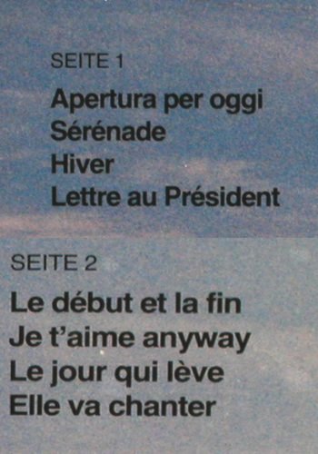 Barriere,Alain: Serenade Et Tragedie,FS-New sealed, Ariola (201 580-320), D, 1979 Typ: LP Best.-Nr.: V5354 Preis: 7,50 Euro