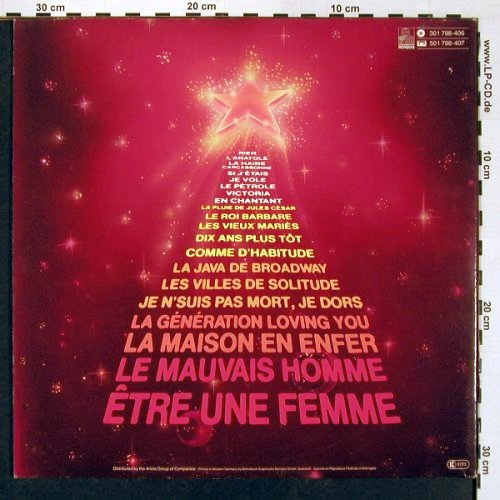 Sardou,Michel: Palais des Congres 81, Foc, Ariola (301 798-406), D, 1981 Typ: 2LP Best.-Nr.: V5457 Preis: 9,00 Euro
