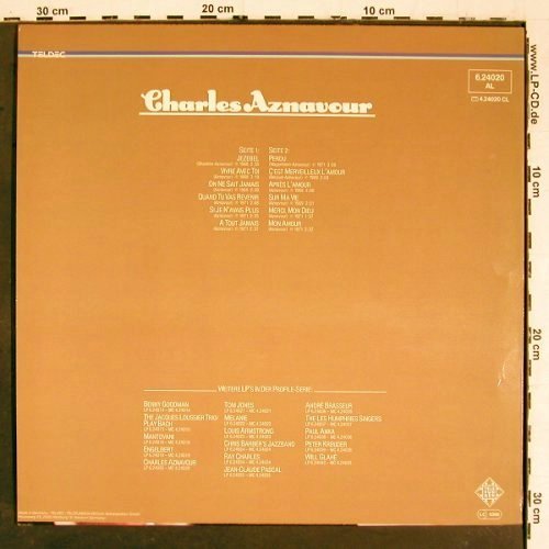 Aznavour,Charles: Profile, Telefunken(6.24020 AL), D, 1977 - LP - V5807 - 7,50 Euro
