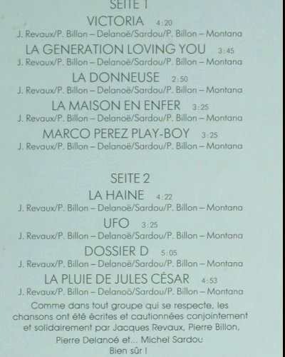 Sardou,Michel: Same, Ariola (203 286-320), D, 1981 Typ: LP Best.-Nr.: V5913 Preis: 6,00 Euro