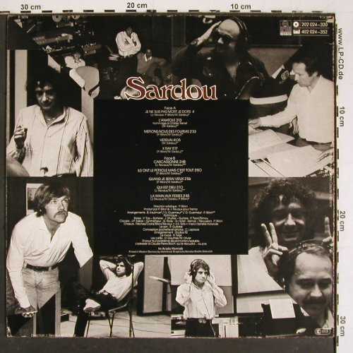 Sardou,Michel: Sardou, Ariola (202 024-320), D, 1982 Typ: LP Best.-Nr.: V5916 Preis: 6,00 Euro