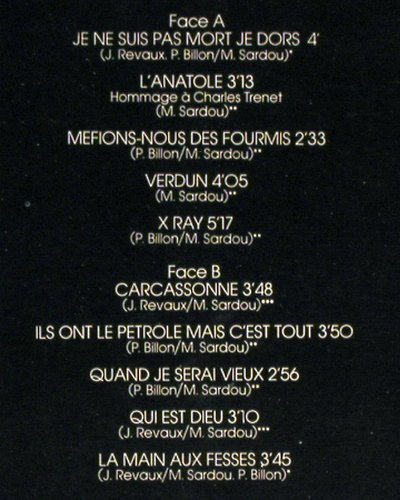 Sardou,Michel: Sardou, Ariola (202 024-320), D, 1982 Typ: LP Best.-Nr.: V5916 Preis: 6,00 Euro