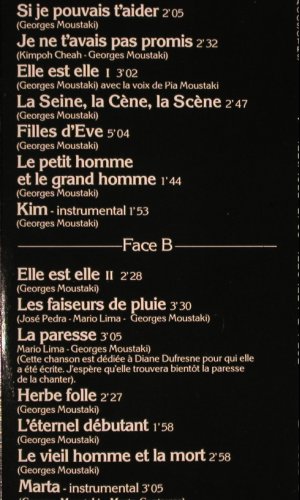 Moustaki,Georges: Same, Foc, Polydor (2417 331), D, 1979 Typ: LP Best.-Nr.: V6109 Preis: 7,50 Euro