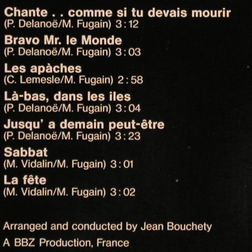 Fugain,Michel & Big Bazar: Chante... Greatest Hits, RCA(26.21672), D, 1976 - LP - V6598 - 7,50 Euro