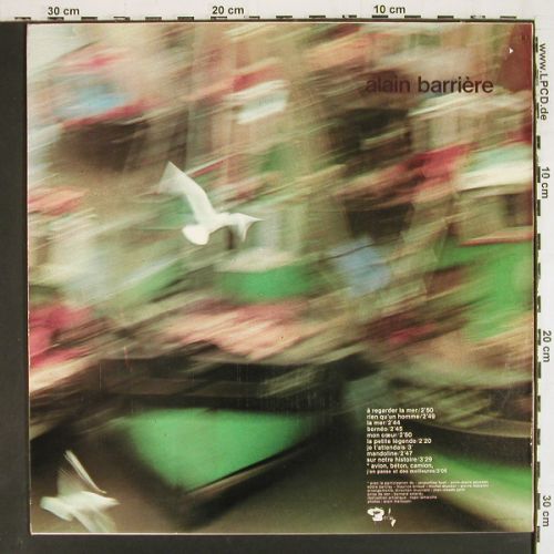 Barriere,Alain: � Regarder La Mer, Barclay(XBLY 80 424), F, 1970 - LP - V7765 - 6,00 Euro