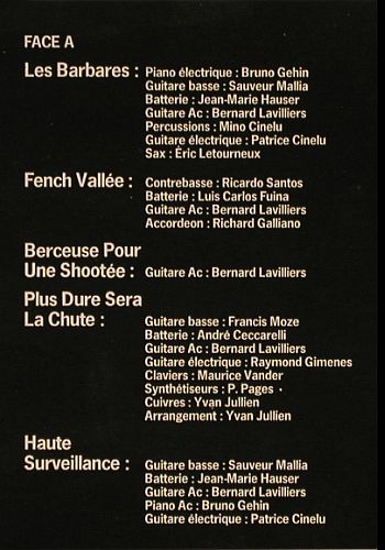 Lavilliers,Bernard: Les Barbares, Foc, m-/vg+, Barclay(90.069), F, 1976 - LP - V7867 - 7,50 Euro