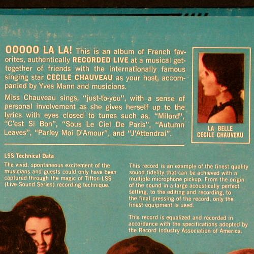 V.A.French Musical Get Together: Rec.Live f. C.Chauveau,Yzes Mann, Tifton LSS (T-65), US,vg+&sol;m- Typ: LP Best.-Nr.: V7872 Preis: 7,50 Euro.