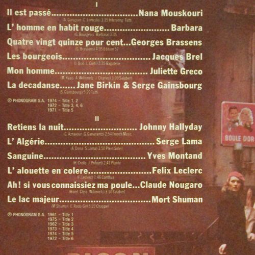 V.A.24 Chansons d'Or: Nana Mouskouri... Edith Piaf, Foc, Philips (6620 049), D, vg+&sol;m- Typ: 2LP Best.-Nr.: V7873 Preis: 9,00 Euro.