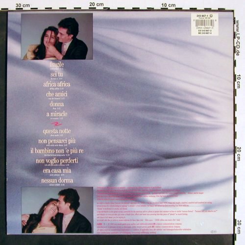 Bano,Al & Romina Power: Fragile, WEA (243 867-1), D, 1988 Typ: LP Best.-Nr.: V4197 Preis: 7,50 Euro