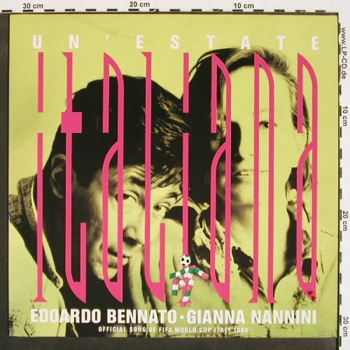 Bennato,Edoardo & Gianna Nannini: Un'Estate Italiana*3, Virgin (612 913), D, 1990 Typ: 12" Best.-Nr.: V4535 Preis: 4,00 Euro