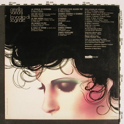 Vanoni,Ornella: La Voglia Di Sognare, Vanilla(OVL 2002), I, 1974 - LP - V4981 - 7,50 Euro