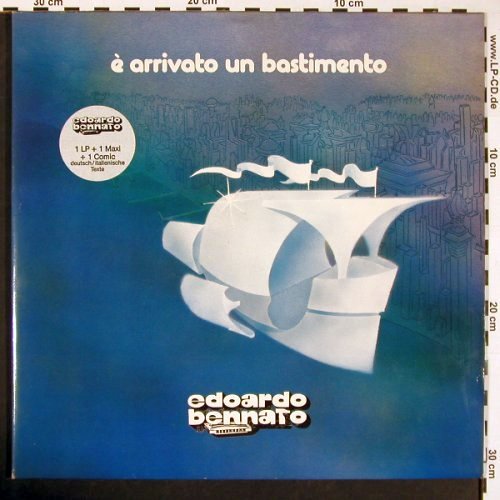 Bennato,Edoardo: E Arrivato Un Bastimento,Foc +Comic, Virgin (302 299-406), D, 1983 Typ: LP+12" Best.-Nr.: V5314 Preis: 7,50 Euro