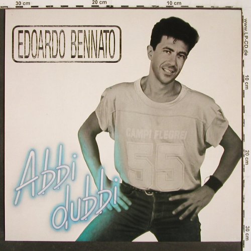 Bennato,Edoardo: Abbi Dubbi, Virgin (210053-630), D, 1989 Typ: LP Best.-Nr.: V6321 Preis: 6,00 Euro.