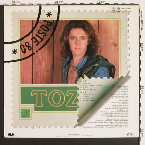 Tozzi,Umberto: Same, CGD (203 227-320), D, 1980 Typ: LP Best.-Nr.: V7559 Preis: 7,50 Euro.