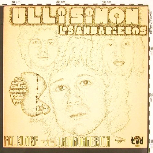 Los Andariegos: Folklore de Lateinamerika, tvd (7602), D, 1976 Typ: LP Best.-Nr.: V2404 Preis: 6,00 Euro