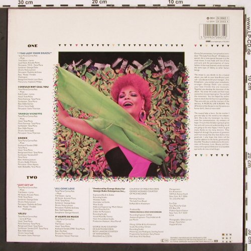 Maria,Tania: The Lady From Brazil, Manhattan (24 0663 1), NL, 1986 Typ: LP Best.-Nr.: V2443 Preis: 6,00 Euro