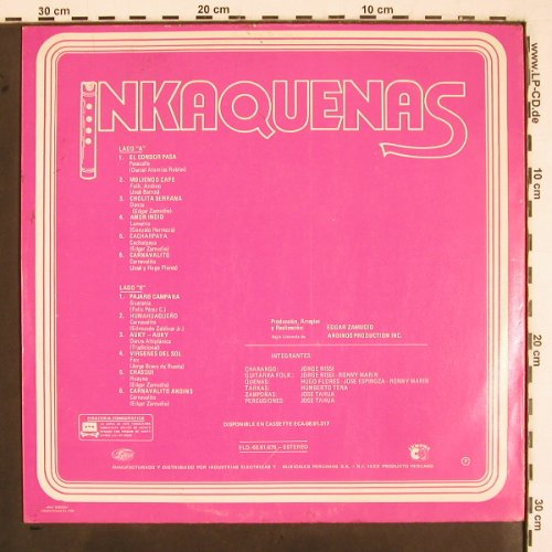 Inkaquenas: Same, Odeon (ELD 02.01.676), Peru, 1978 Typ: LP Best.-Nr.: V2490 Preis: 7,50 Euro