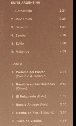 Falu,Eduardo: Falu plays Falu, Vol.3, Aconcagua (A-4455), D, 1979 Typ: LP Best.-Nr.: V2864 Preis: 9,00 Euro