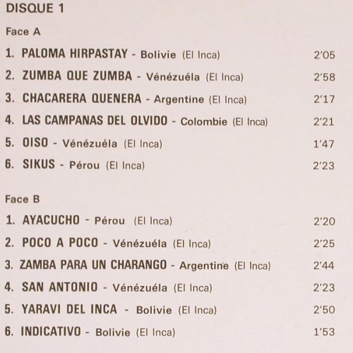 Los Incas: Original Los Incas, Foc, Festival(ALBUM 196), D, m-/vg+,  - 2LP - V5113 - 7,50 Euro