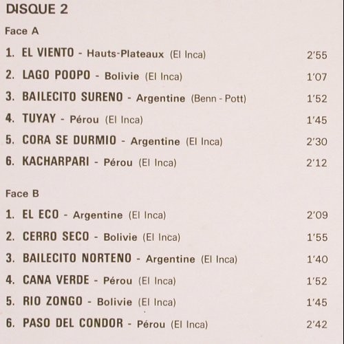 Los Incas: Original Los Incas, Foc, Festival(ALBUM 196), D, m-/vg+,  - 2LP - V5113 - 7,50 Euro