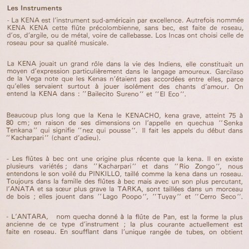 Los Incas: Original Los Incas, Foc, Festival(ALBUM 196), D, m-/vg+,  - 2LP - V5113 - 7,50 Euro